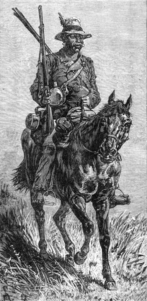 A Basuto scout, 1881. Creator: Unknown.