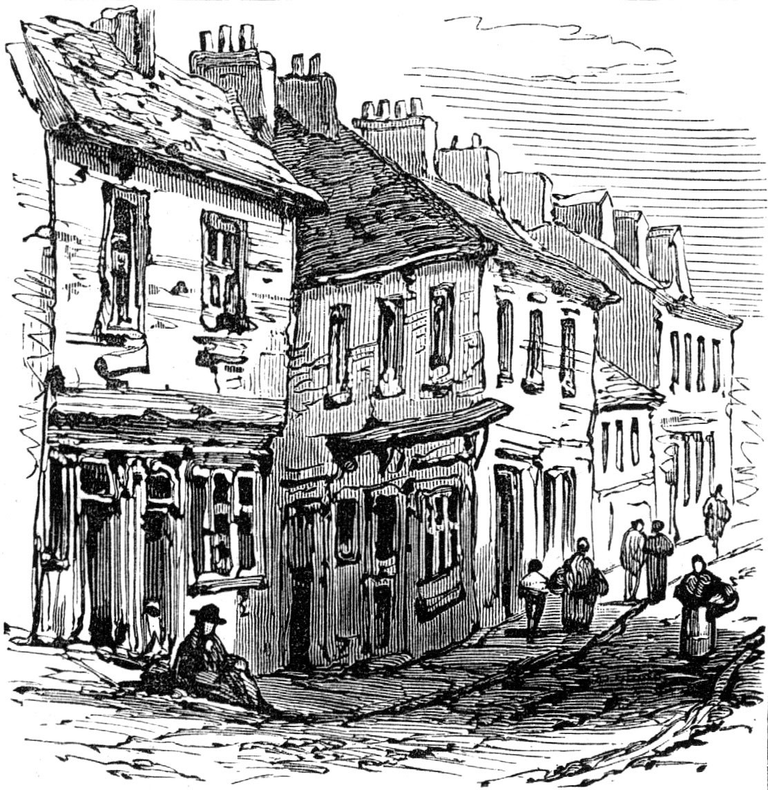 Subsidence of land at the Northwich Salt-Mines, 1881. Creator: Unknown.