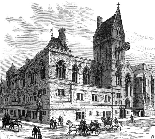 Townhall of Dover, opened by the Duke and Duchess of Connaught, 1883. Creator: Unknown.