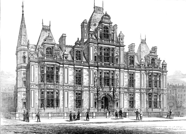 Westminster Townhall, opened by the Duke of Buccleuch, High Steward, 1883. Creator: Unknown.