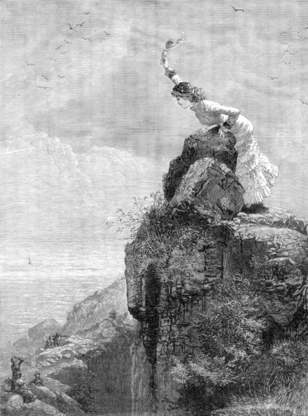 First at the Top, 1881. Creator: Unknown.