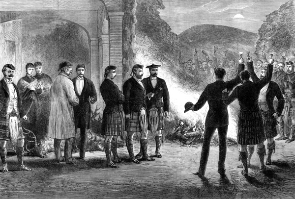 A Highland Welcome to the Prince of Wales, 1881. Creator: Unknown.