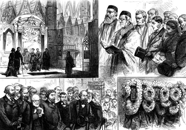 Funeral of the late Mr. W. Spottiswoode, F.R.S., in Westminster Abbey, 1883. Creator: Unknown.