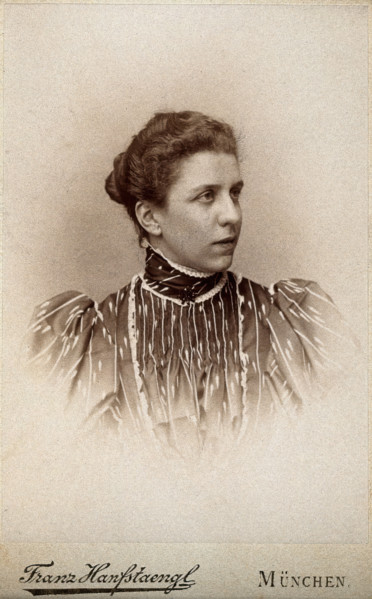 Augusta Flückiger, c1860s. Creator: Franz Seraph Hanfstaengl.
