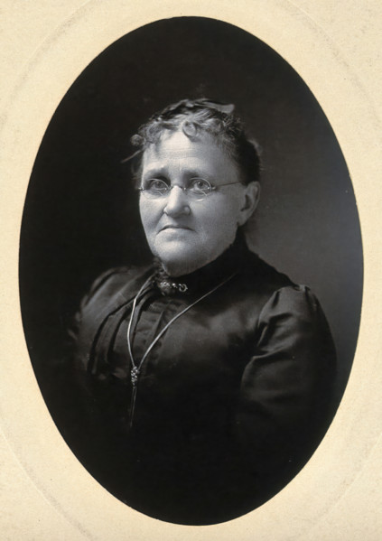 Mrs Lizzie Hill, c1870s. Creator: Ramsdell Studio.