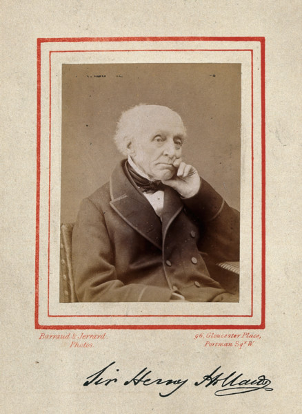 Sir Henry Holland, 1873. Creator: Barraud & Jerrard.