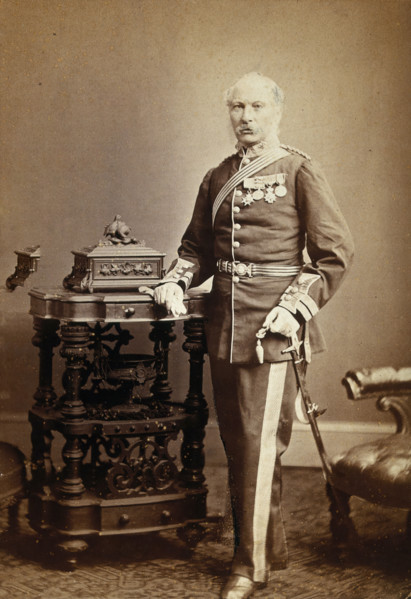Sir Thomas Longmore, 1877. Creator: Adams & Stilliard.