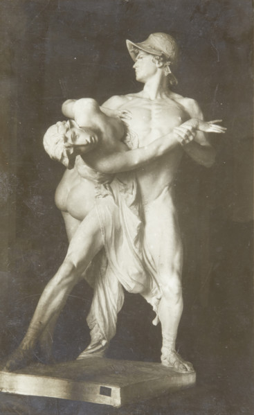 'The Abduction of the Sabine Woman', 1890, (1920-1930). Creator: Unknown.