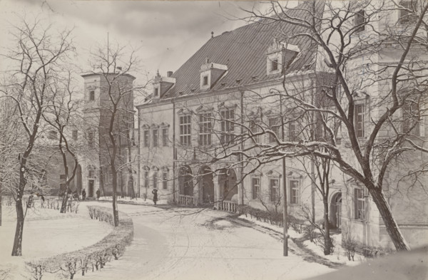 Palace of the Krakow Bishops - eastern façade, Kielce, between 1920-1930. Creator: Unknown.