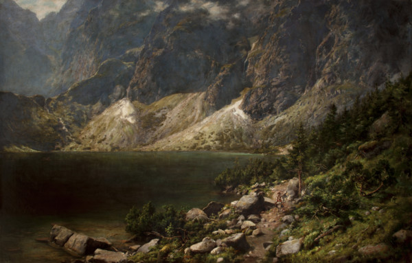 The Morskie Oko Lake, 1891. Creator: Alexandre Mroczkowski.