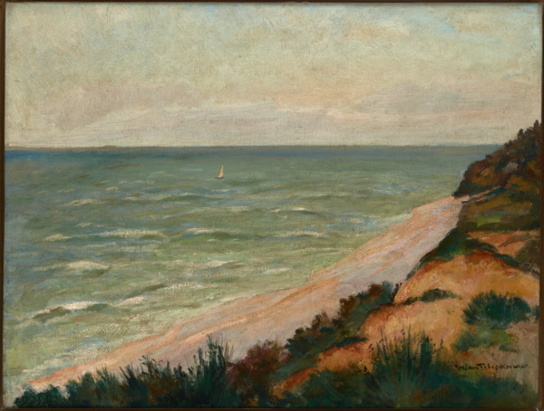 View towards Rozewie, c1930. Creator: Stephan Filipkiewicz.