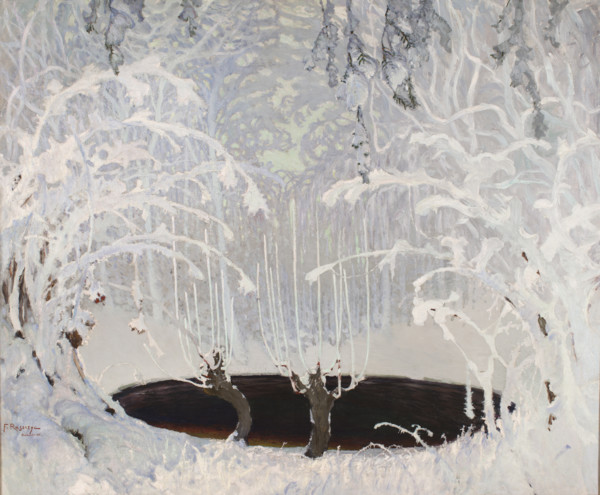 Winter Tale, 1904. Creator: Ferdynand Ruszczyc.