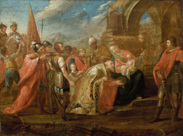 Adoration of the Magi, c1820. Creator: Teodor Baltazar Stachowicz.