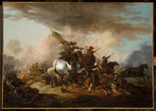 Battle Scene, before 1802. Creator: Aleksandr Orlovsky.