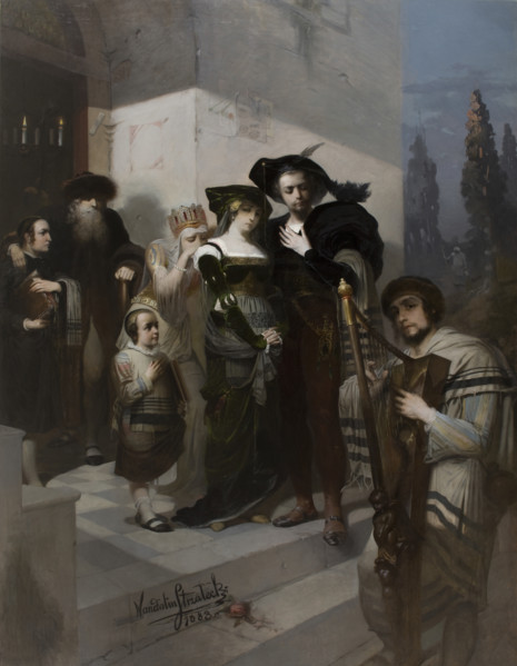 Song about the Destruction of Jerusalem, 1883. Creator: Wandalin Strzalecki.