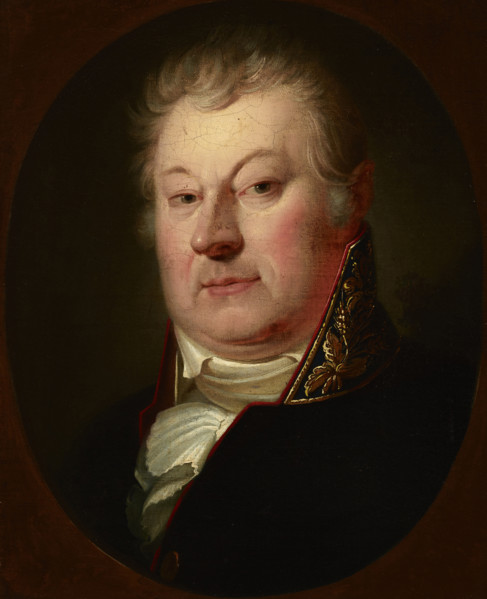 Portrait of Szymon Malewski,1st half of 19th century. Creator: Jozef Oleszkiewicz.