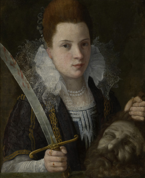 Judith with the Head of Holofernes, between 1590-1595. Creator: Lavinia Fontana.