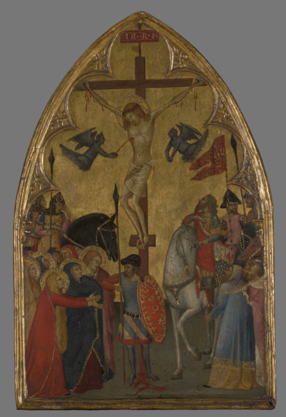 Crucifixion, between 1321-1323. Creator: Master Of The Pieta.