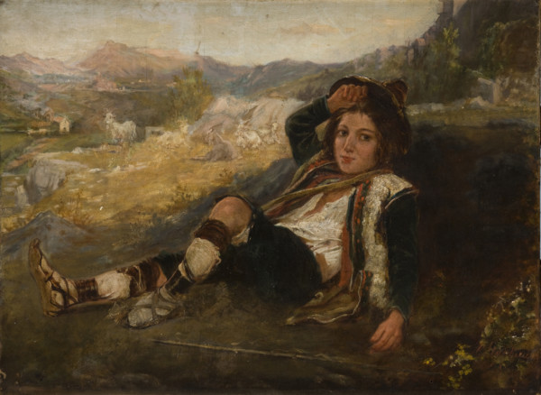 Roman Shepherd-Boy, c1886. Creator: Aleksander Stankiewicz.