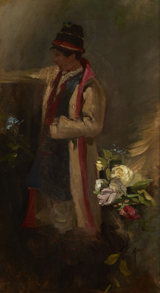 Krakovian Peasant, c1895. Creator: Waclaw Koniuszko.