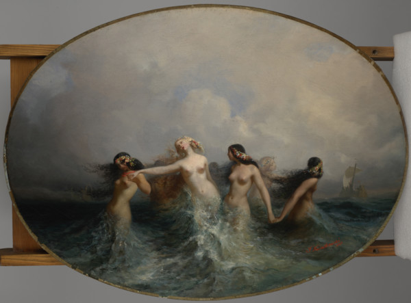 Sirens, 1845. Creator: Anton Teofil Kwiatkowski.