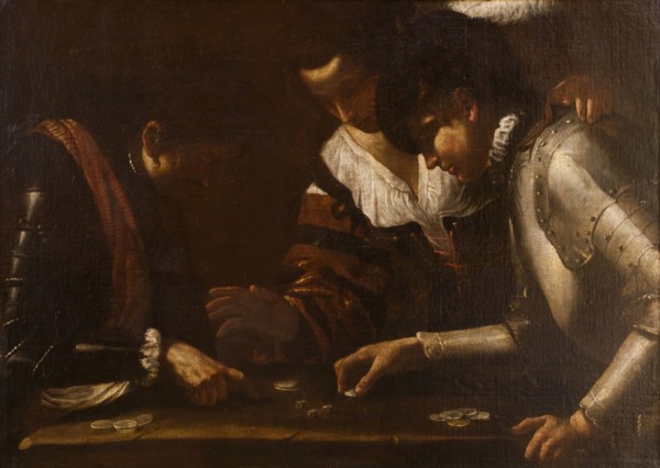 Dice Players, c1635. Creator: Mattia Preti.