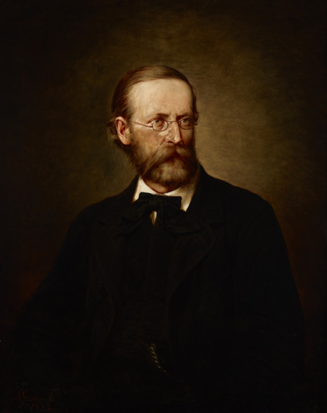 Portrait of Józef Szujski, 1885. Creator: Andrzej Bronislaw Grabowski.