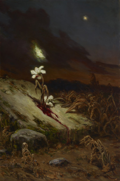 Tomb of a Suicide, c1900. Creator: Wilhelm Kotarbinski.