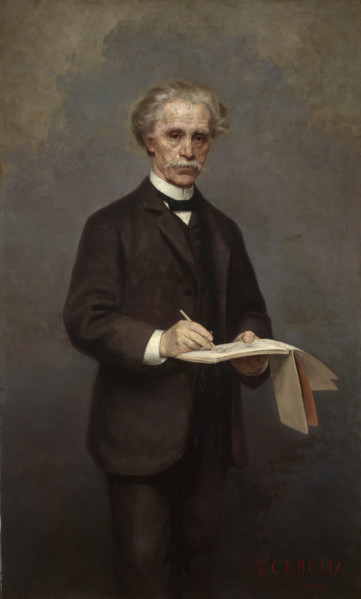 Portrait of Maksymilian Cercha, 1894. Creator: Stanislaw Cercha.