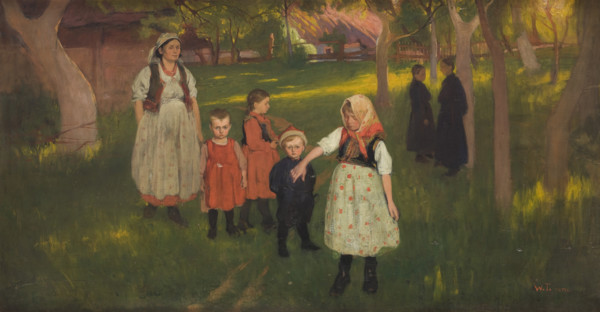 The Artist’s Family, 1905. Creator: Wlodzimierz Tetmajer.
