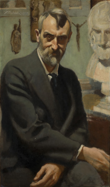 Self-Portrait, 1919. Creator: Stanislaw Debicki.
