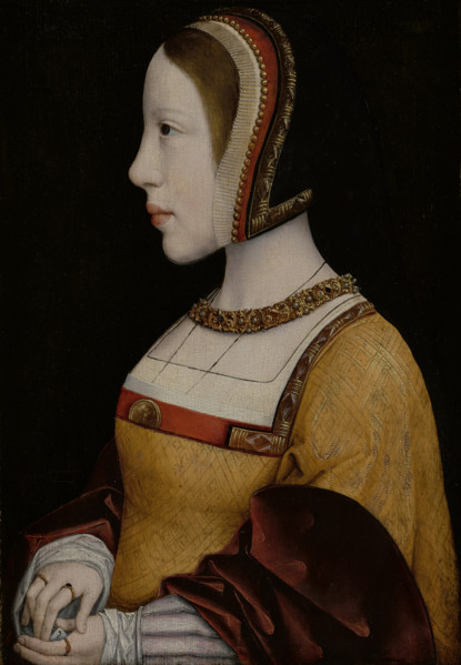 Portrait of Isabella of Austria (1501-1526), c1515. Creators: Master of the Legend of the Magdalen, Unknown.