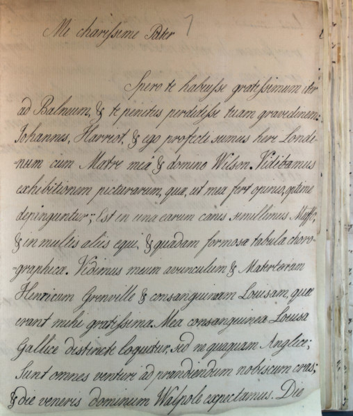 Letter from Hester Pitt, between 1766 and 1770. Creator: Hester Stanhope.