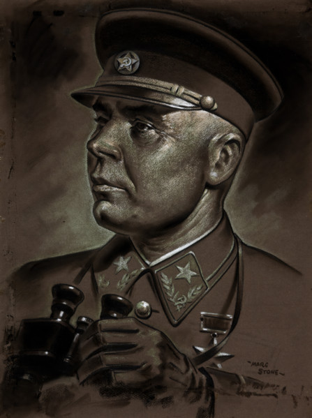 Marshal Semyon Timoshenko, between 1939 and 1946. Creators: Central Office of Information, Marc Stone.