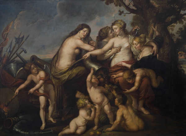 Allegory of the Peace and Happiness of the State, Second Half of the 17th cen.. Creator: Jordaens, Jacob (1593-1678).