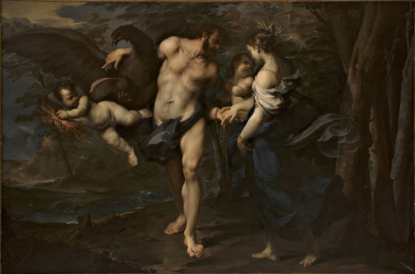 Jupiter and Ceres, c1705. Creator: Viani, Domenico Maria (1668-1711).