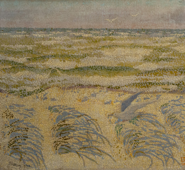 Dune and Sea, c1899. Creator: Toorop, Jan (1858-1928).