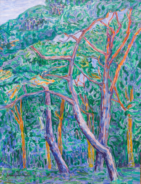 Pinewood, 1908. Creator: Heemskerck, Jacoba van (1876-1923).