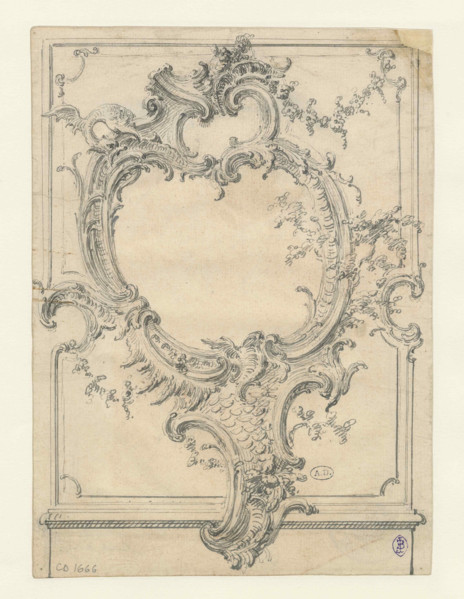 Decoration Design, c1735. Creator: Pineau, Nicolas (1684-1754).