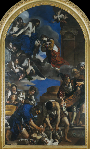 Burial of Saint Petronilla, 1623. Creator: Guercino (1591-1666).