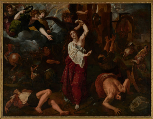 The Martyrdom of Saint Catherine, c1617. Creator: Castelló, Vicent (1585-1636).