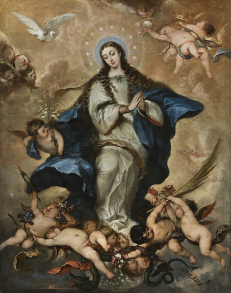 The Immaculate Conception, c1665. Creator: Antolínez, José (1635-1675).