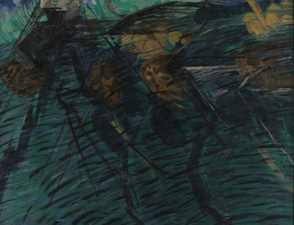 Studio per gli stati d'animo . Creator: Boccioni, Umberto (1882-1916).