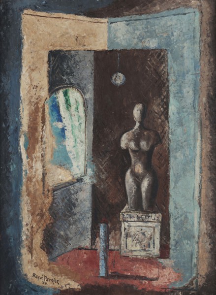 The statue, 1929. Creator: Paresce, Renato (1886-1937).