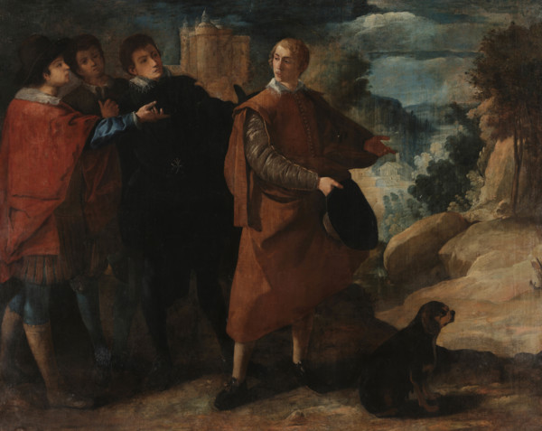 Departure of Saint Peter Nolasco for Barcelona, c1629. Creator: Zurbarán, Francisco, de (1598-1664).
