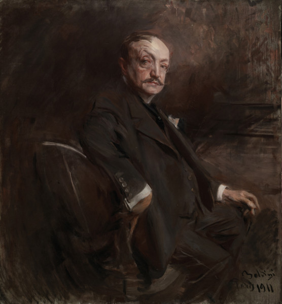 Self-Portrait at the Age of 69, 1911. Creator: Boldini, Giovanni (1842-1931).