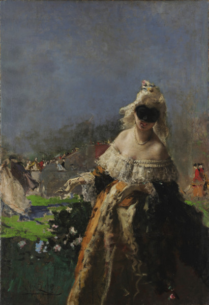 Invito alla danza (Invitation to the Dance), 1867-1869. Creator: Bianchi, Mosè (1840-1904).