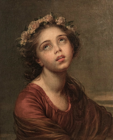 Portrait of the artist's Daughter, 1792. Creator: Vigée Le Brun, Louise Élisabeth (1755-1842).