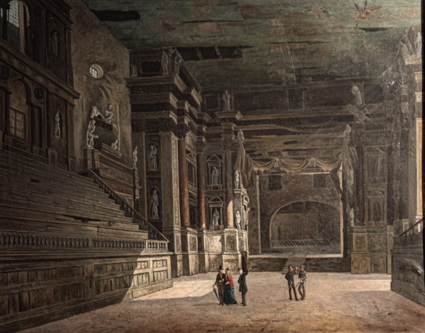 Interior of the Teatro Farnese, c1860-1870. Creator: Contini, Giovanni (1828-1912).