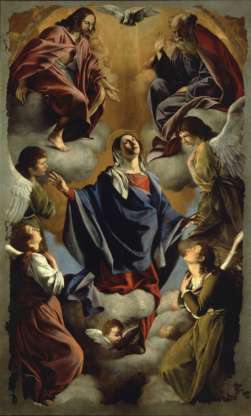 Our Lady of the Assumption, 1605-1607. Creator: Gentileschi, Orazio (1563-1638).